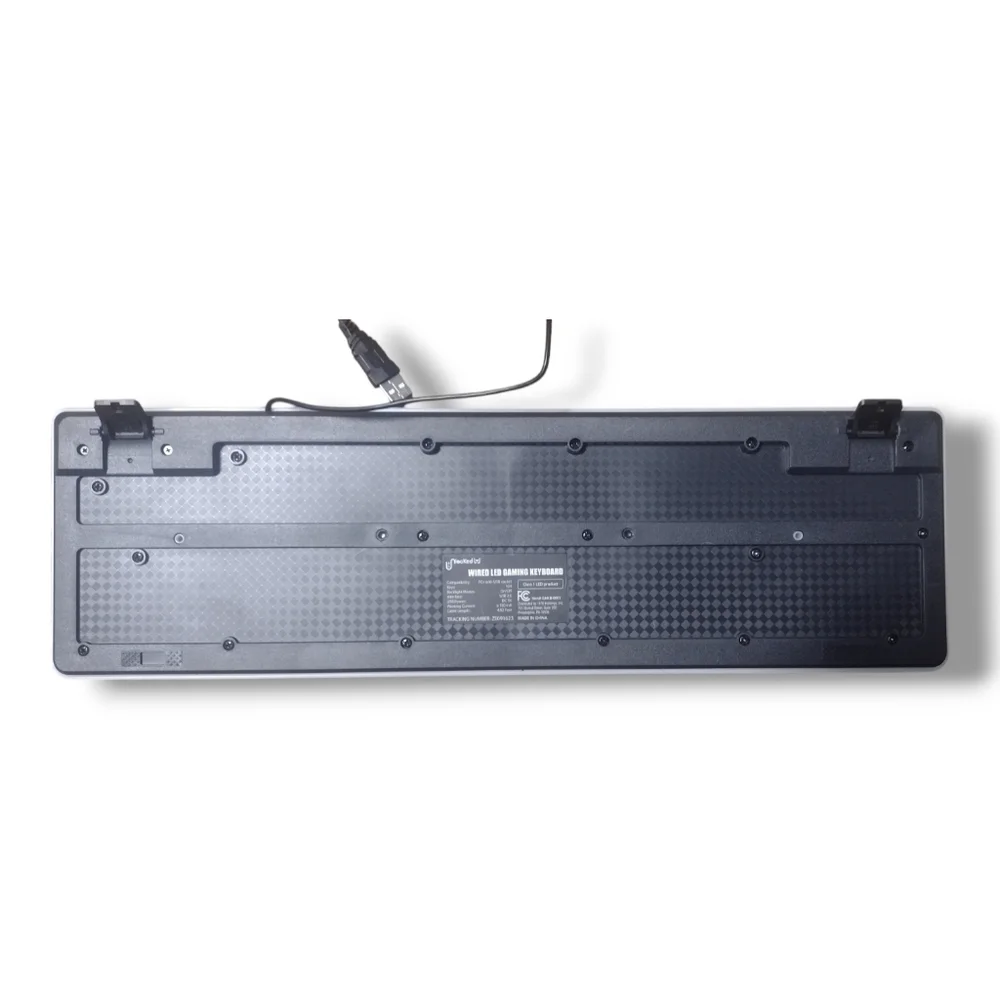 EUC Unlocked USB Wired LED Gaming Keyboard
